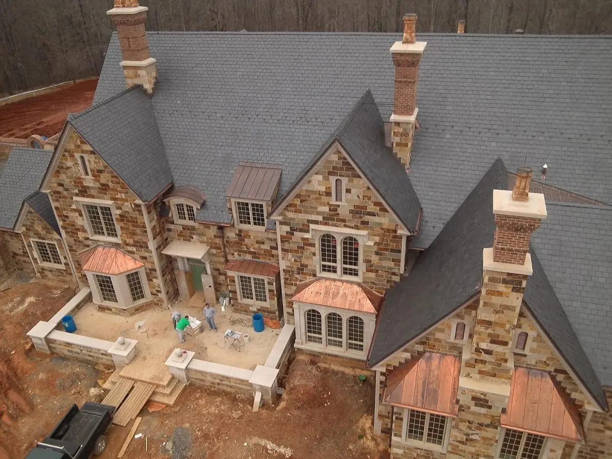 Craftsman Roofing Gutter Guard Installation project in Wells